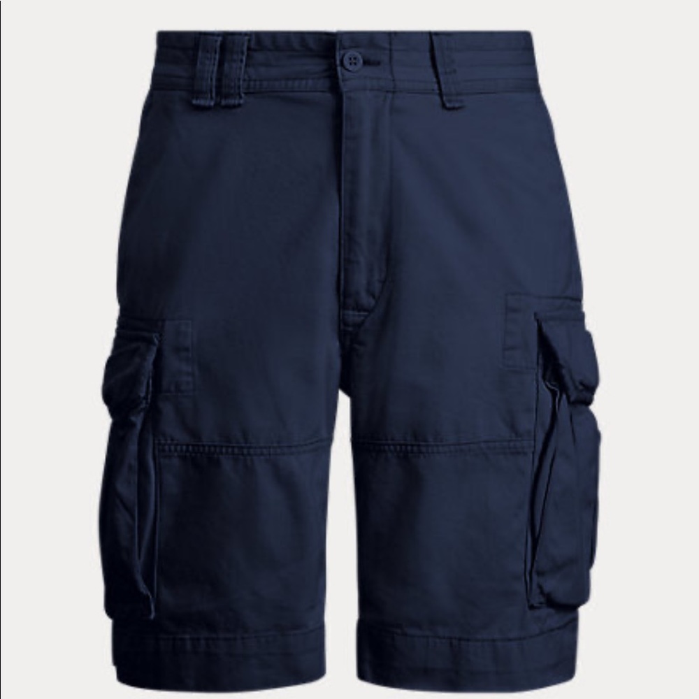 Ralph Lauren Polo Cotton Chino Cargo Shorts